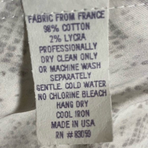 BRAND NEW!!! S&D French Fabric Snake Print Jacket - Picture 6 of 6